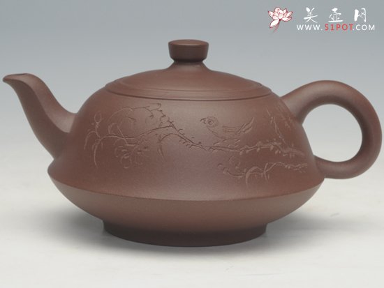 紫砂壶图片：小飘逸壶 - 宜兴紫砂壶网