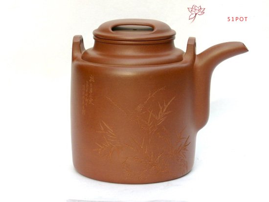 紫砂壶图片：洋筒（反面） - 宜兴紫砂壶网