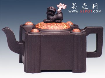 紫砂壶图片：欢天喜地 - 宜兴紫砂壶网