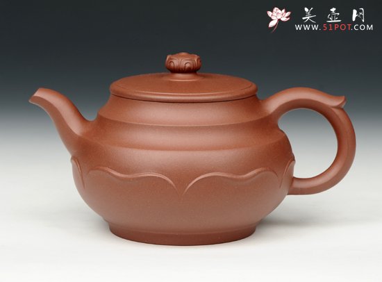 紫砂壶图片：莲韵 - 宜兴紫砂壶网