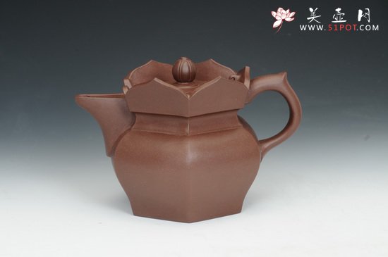 紫砂壶图片：僧帽 - 宜兴紫砂壶网