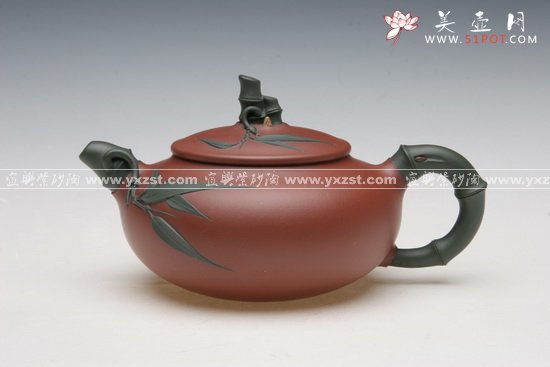 紫砂壶图片：春竹1 - 宜兴紫砂壶网