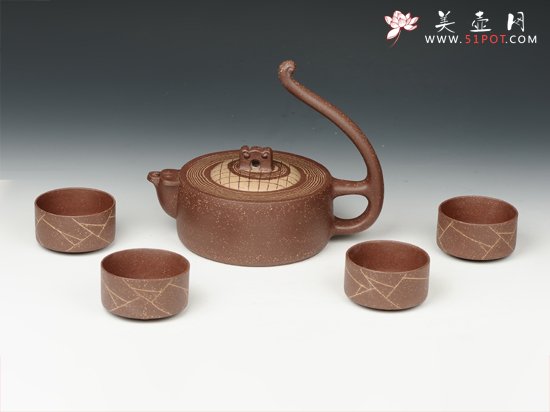 紫砂壶图片：高山流水 - 宜兴紫砂壶网