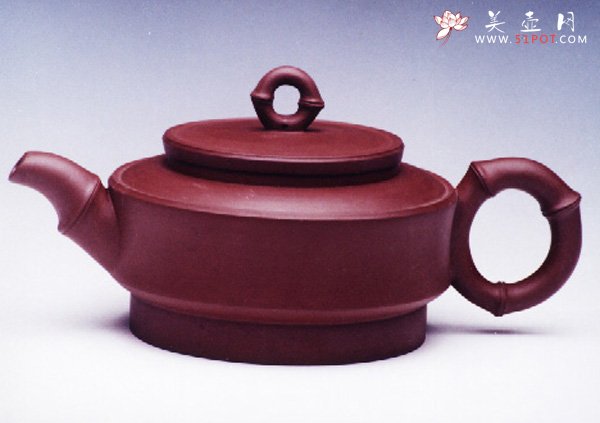 紫砂壶图片：圈纤壶 - 宜兴紫砂壶网