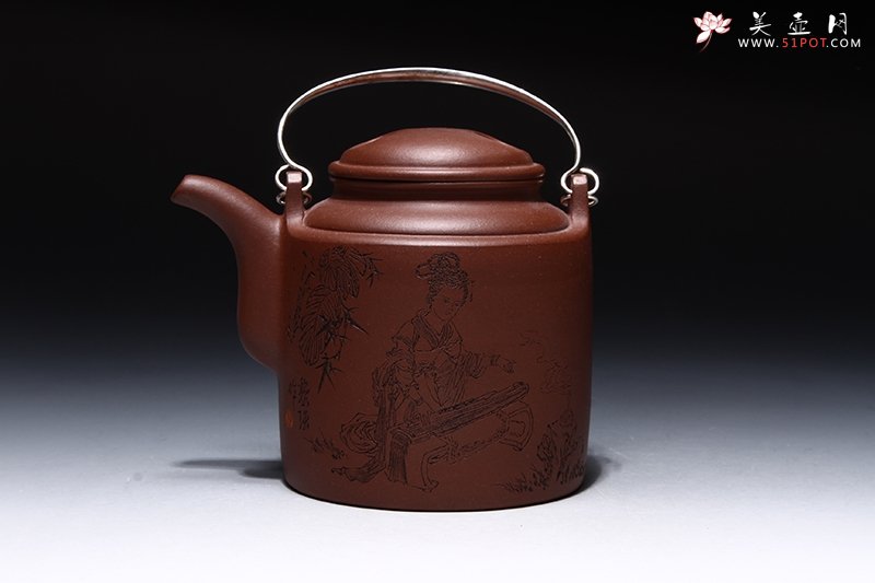 紫砂壶图片：洋桶壶 - 宜兴紫砂壶网