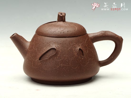 紫砂壶图片：供春高石瓢 - 宜兴紫砂壶网