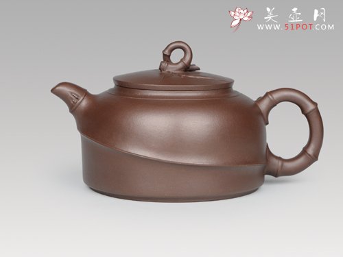 紫砂壶图片：劲竹 - 宜兴紫砂壶网