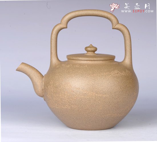 紫砂壶图片：吴径提梁19 - 宜兴紫砂壶网