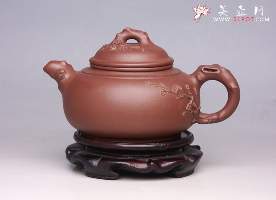 紫砂壶图片：梅花 - 宜兴紫砂壶网