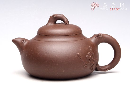 紫砂壶图片：梅 - 宜兴紫砂壶网