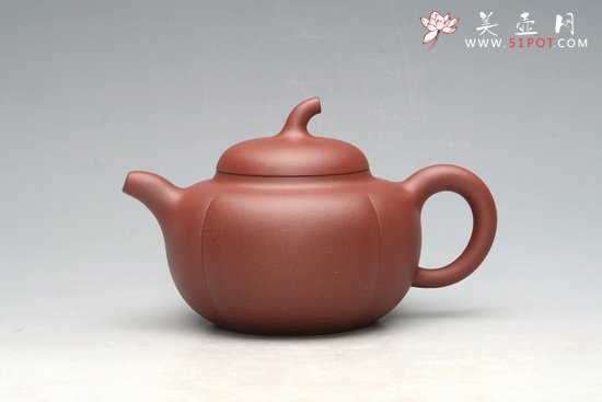 紫砂壶图片：茄瓜1 - 宜兴紫砂壶网