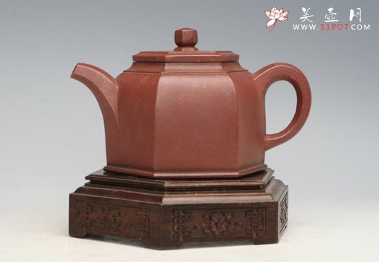 紫砂壶图片：高六方 - 宜兴紫砂壶网