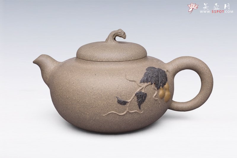 紫砂壶图片：金葫芦 - 宜兴紫砂壶网