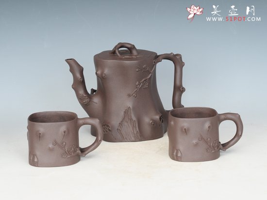 紫砂壶图片：高梅桩 - 宜兴紫砂壶网