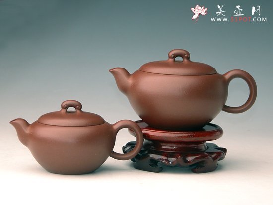 紫砂壶图片：桥梁如意 - 宜兴紫砂壶网