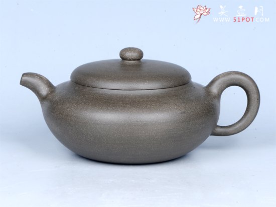 紫砂壶图片：柿圆壶 - 宜兴紫砂壶网