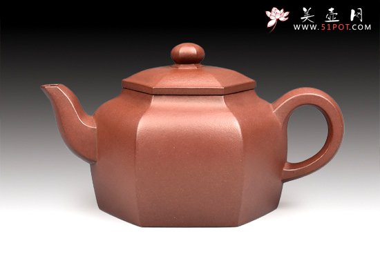 紫砂壶图片：9 六方秦权 - 宜兴紫砂壶网