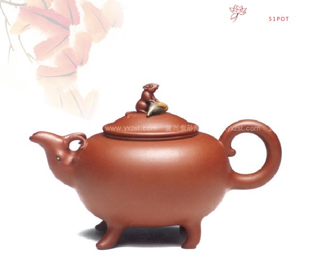 紫砂壶图片：喜洋洋 - 宜兴紫砂壶网