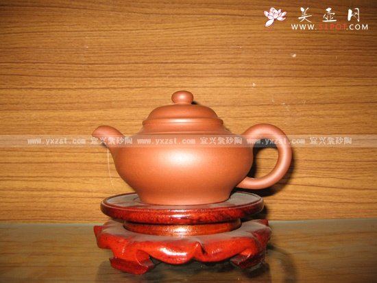 紫砂壶图片：蒙球 - 宜兴紫砂壶网