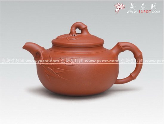 紫砂壶图片：竹韵 - 宜兴紫砂壶网