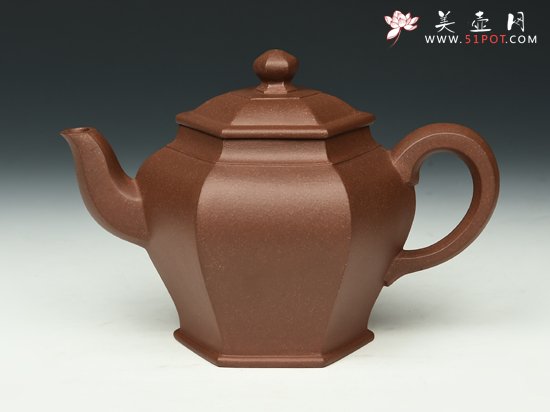 紫砂壶图片：六方宫灯 - 宜兴紫砂壶网