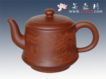 紫砂壶图片：清泉 - 宜兴紫砂壶网