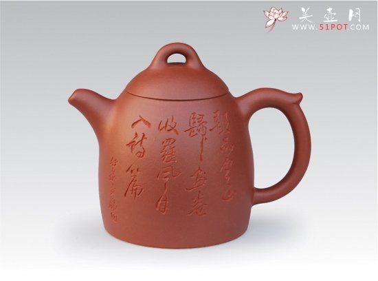 紫砂壶图片：秦权 - 宜兴紫砂壶网