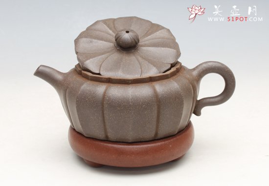 紫砂壶图片：葵八瓣 - 宜兴紫砂壶网
