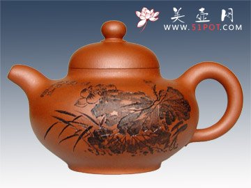 紫砂壶图片：春色 - 宜兴紫砂壶网