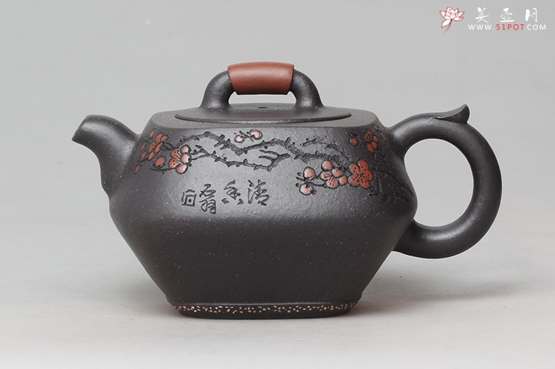 紫砂壶图片：四方升韵 - 宜兴紫砂壶网