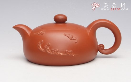 紫砂壶图片：福如东海 - 宜兴紫砂壶网