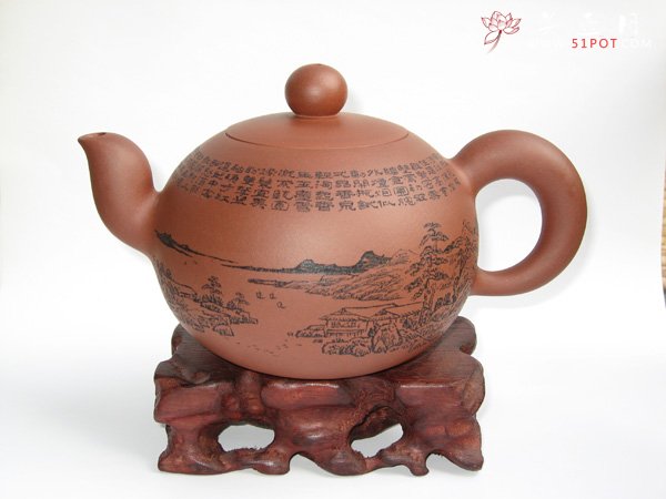 紫砂壶图片：一粒珠 - 宜兴紫砂壶网