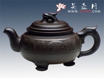 紫砂壶图片：永禄壶 - 宜兴紫砂壶网