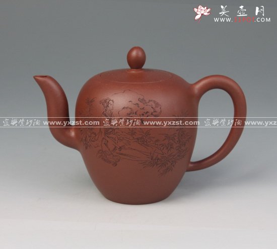 紫砂壶图片：四大美女_西施浣纱 - 宜兴紫砂壶网