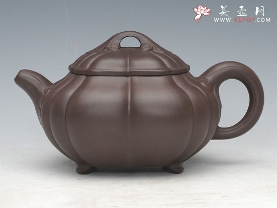 紫砂壶图片：如意筋囊 - 宜兴紫砂壶网