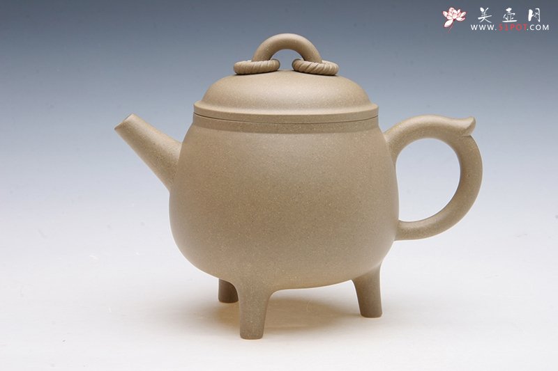 紫砂壶图片：三足环已用 - 宜兴紫砂壶网