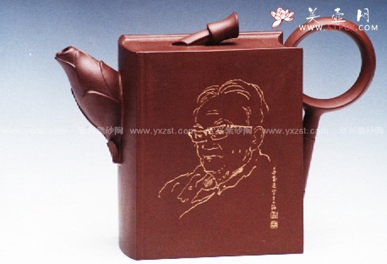 紫砂壶图片：巴金壶 - 宜兴紫砂壶网