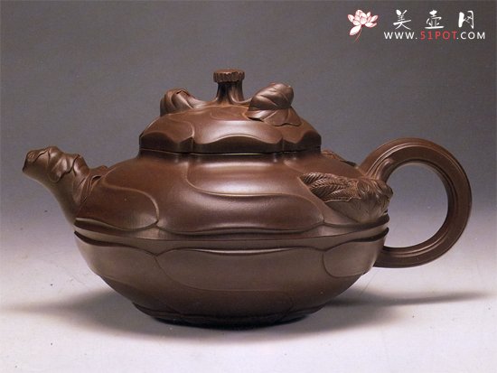 紫砂壶图片：风卷葵 - 宜兴紫砂壶网