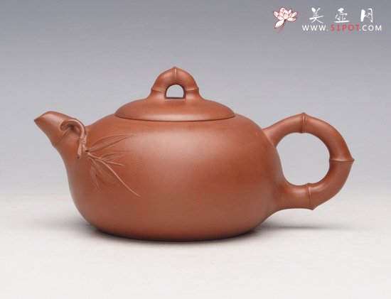 紫砂壶图片：佛竹 - 宜兴紫砂壶网