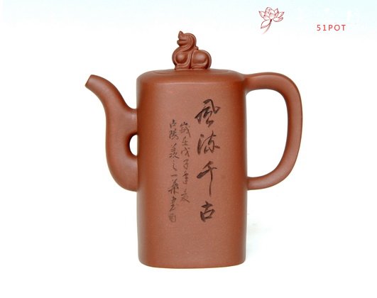 紫砂壶图片：高狮壶 - 宜兴紫砂壶网