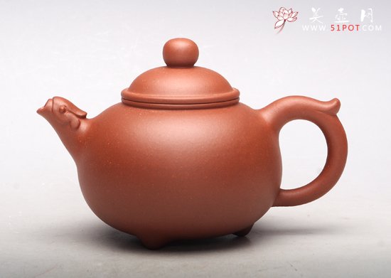 紫砂壶图片：三足凤鸣 - 宜兴紫砂壶网