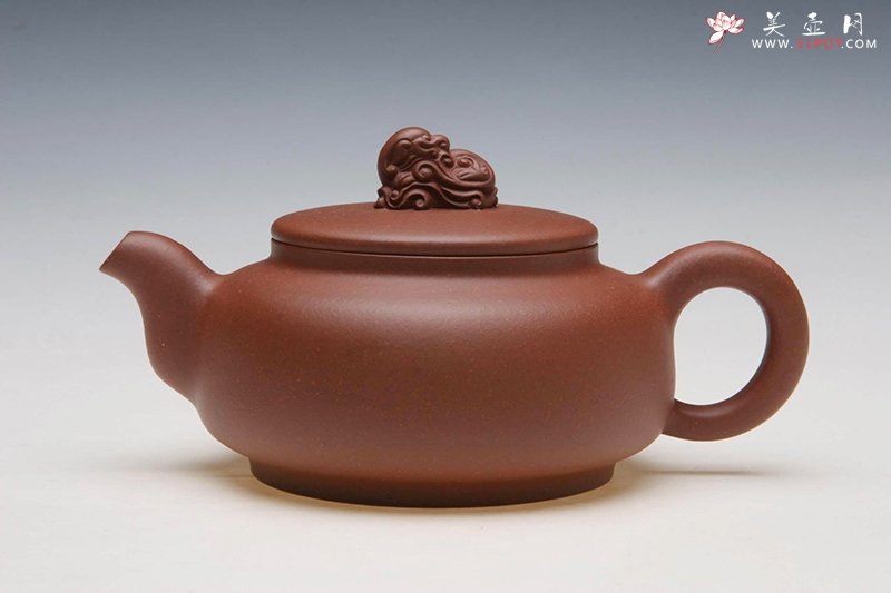 紫砂壶图片：汉鼓壶 - 宜兴紫砂壶网