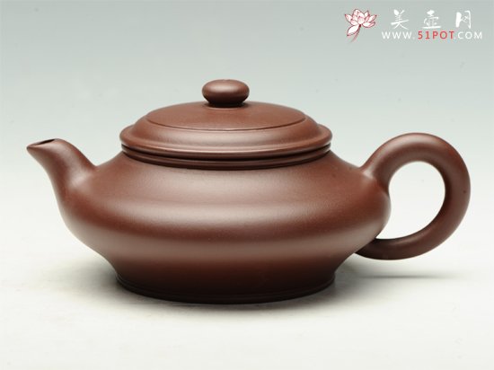 紫砂壶图片：高虚扁 - 宜兴紫砂壶网