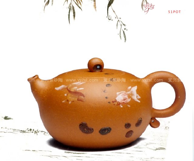 紫砂壶图片：金玉满堂 - 宜兴紫砂壶网