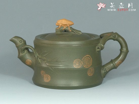 紫砂壶图片：知足常乐 - 宜兴紫砂壶网