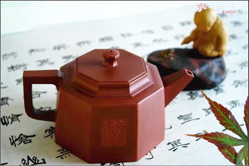 紫砂壶图片：八方壶 - 宜兴紫砂壶网