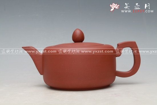 紫砂壶图片：寿壶 300CC - 宜兴紫砂壶网