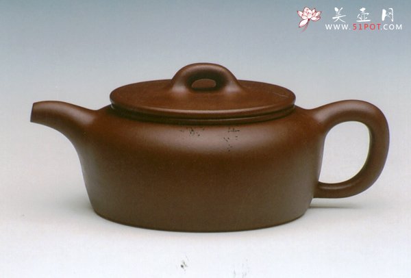 紫砂壶图片：扁墩 - 宜兴紫砂壶网