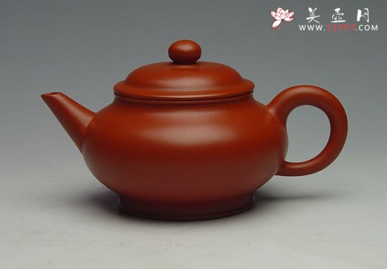 紫砂壶图片：朱泥潘壶 - 宜兴紫砂壶网
