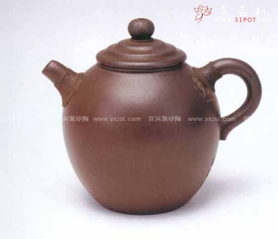 紫砂壶图片：日月高逸壶 - 宜兴紫砂壶网